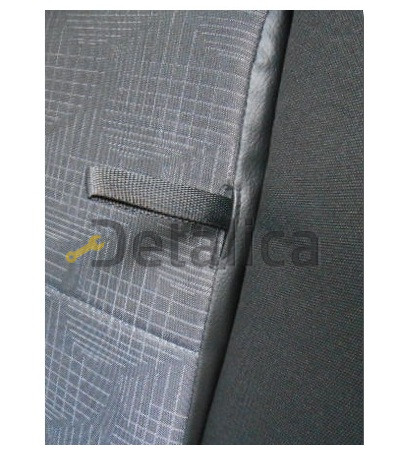 Комплект чехлов для Nissan Almera G15 Comfort Tekna ткань искус. кожа