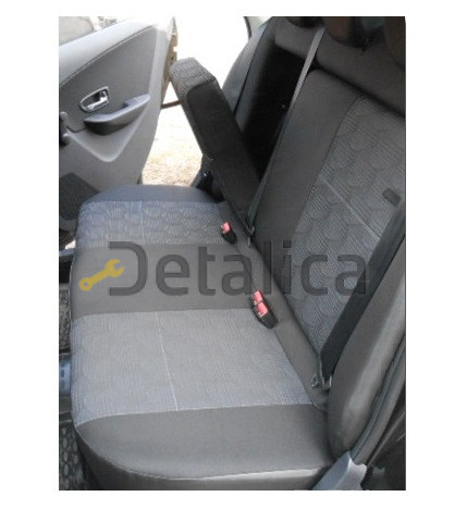 Комплект чехлов для Nissan Almera G15 Comfort Tekna ткань искус. кожа