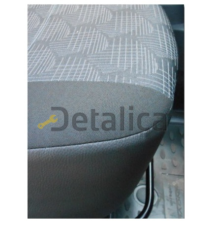 Комплект чехлов для Nissan Almera G15 Comfort Tekna ткань искус. кожа