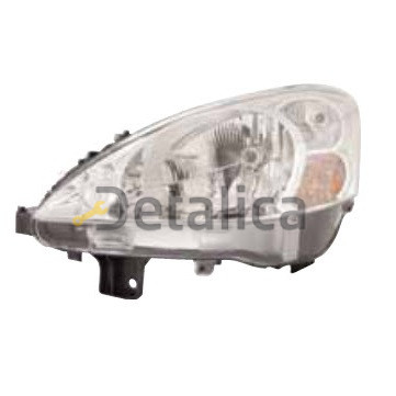 Фара левая с регулятором мотора для Пежо Партнер от 2008-2011