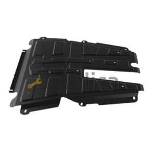 Защита поддона двигателя + КПП для Ниссан Альмера G15 с креплениями сталь