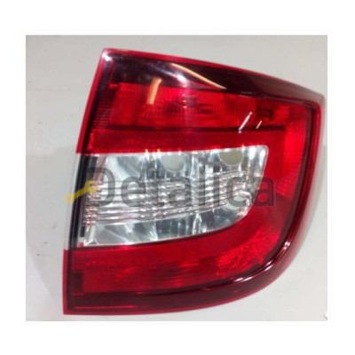 Фонарь задний правый (без платы) для Шкода Рапид оригинал рестайлинг