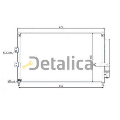 Радиатор кондиционера для Хонда Цивик 9 хэтчбек от 2006 Китай