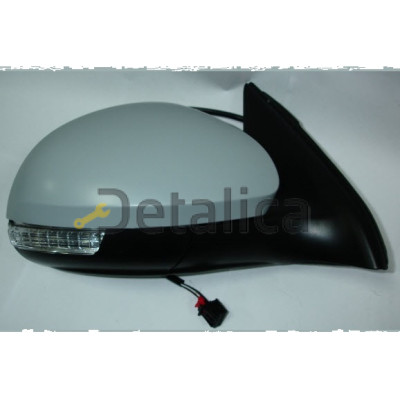 Зеркало правое электрическое с подогревом , автоскладывание , ук. поворота подсветка грунт для Фольксваген Тигуан от 2007 (Тайвань) convex Зеркало правое электрическое с подогревом , автоскладывание , ук. поворота подсветка грунт для Фольксваген Тигуан от 2007 (Тайвань) convex