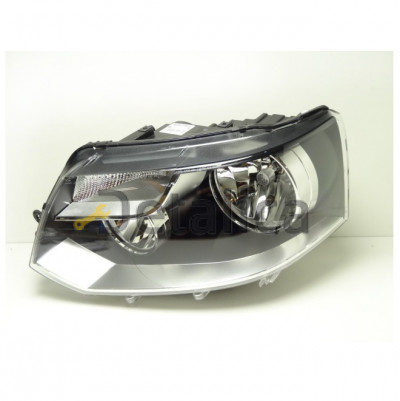 Фара левая с противотуманкой с регул мотора для Фольксваген Транспортер Т5 от 2010 (Depo) H7/H15/PY21W/W5W