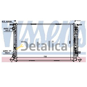 Радиатор охлаждения для Ауди Q5 от 2008 (Nissens)