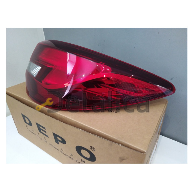 Фонарь задний внешний правый для Опель Астра J от 2012 седан