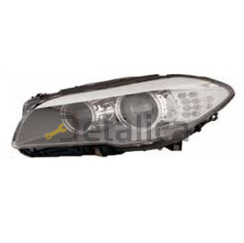 Фара левая линзованная с регуляторм мотора диод ксенон для BMW F10 от 2010 Depo Фара левая линзованная с регуляторм мотора диод ксенон для BMW F10 от 2010 Depo