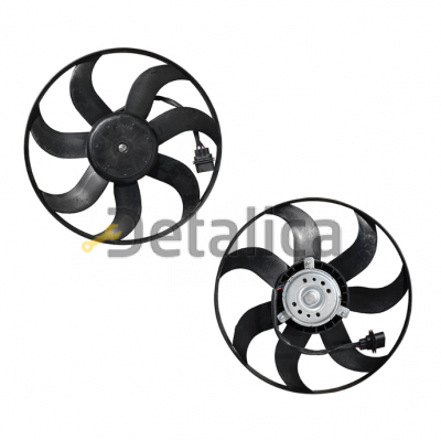 Вентилятор охлаждения радиатора ( без  диффузора ) для Ауди А1 от 2010 Termal ( Тайвань )