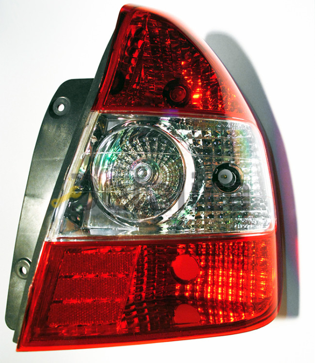 Фонарь задний правый хрусталь красно-бел для Хендай Акцент от 2000 (Китай)