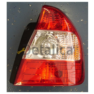 Фонарь задний правый хрусталь красно-бел для Хендай Акцент от 2000 (Китай)