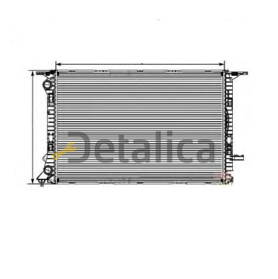 Радиатор охлаждения  для Ауди Q5 8R от 2008 (Китай)
