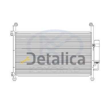 Радиатор кондиционера для Хонда Цивик от 2006 хэтчбэк Koyo Япония