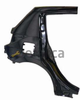 Nissan Tiida крыло задн прав (хэтчбэк) (Китай)