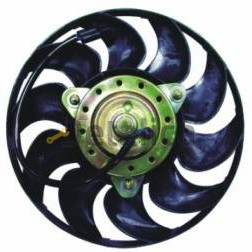 AUDI 80 (AI100 91-94/A6 95-(300W 280mm)) мотор+вентилятор радиат охлажден в сборе (Тайвань)