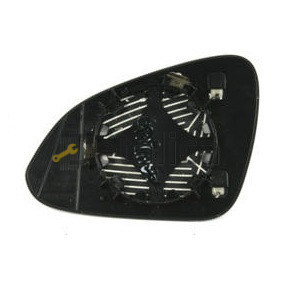 Стекло зеркала правое с подогревом convex грунт для Опель Инсигния