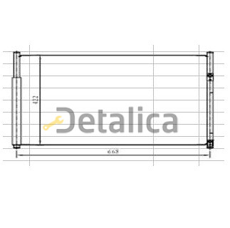 Радиатор кондиционера для Сузуки Гранд Витара Китай