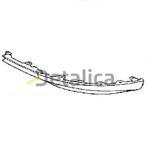 Спойлер бампера передний левый для Тойота Авенсис 2 от 2006 (оригинал)