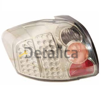 Фонари задние тюнинг-комплект с диод прозрачный внутри хром для Тойота Аурис от 2007 (Depo)