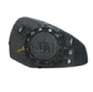 Стекло зеркала правое с подогревом для Ауди А4 А5 В9 от 2015 (Тайвань) aspherical