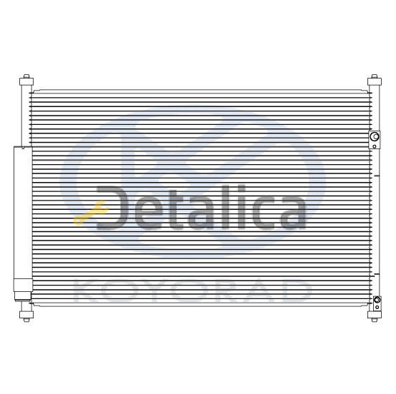 Радиатор кондиционера для Сузуки Гранд Витара Koyo Япония