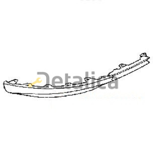 Спойлер бампера передний правый для Тойота Авенсис 2 от 2006 (оригинал)