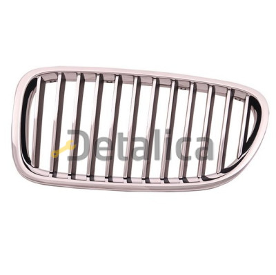 Решетка радиатора левая для BMW F10 5 Series от 2010 хром черный Решетка радиатора левая для BMW F10 5 Series от 2010 хром черный