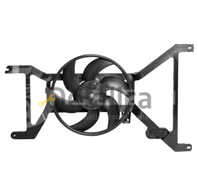 Диффузор радиатора охлаждения в сборе с рамкой без кондиционера для Ниссан Альмера G15