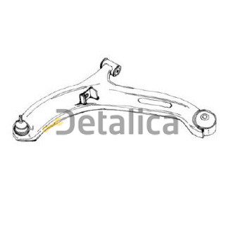 Рычаг передней подвески правый для Хендай Акцент от 2000 (Китай)