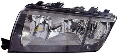 Фара для Шкода Фабия II левая под корректор, внутри черн (DEPO) Фара для Шкода Фабия II левая под корректор, внутри черн (DEPO)