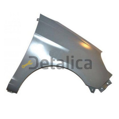 Крыло переднее правое без отверстия под повторитель для Киа Пиканто рестайлинг от 2008 (Тайвань)