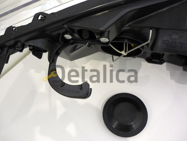 Фара левая с регулятором мотора для Пежо 308 от 2007