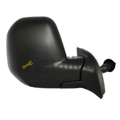 Зеркало правое механическое для Пежо Партнер от 2008 с тросиком convex