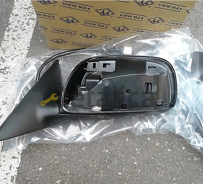 Зеркало левое электрическое с подогревом для Тойота Камри от 2006 (Тайвань) convex грунт 