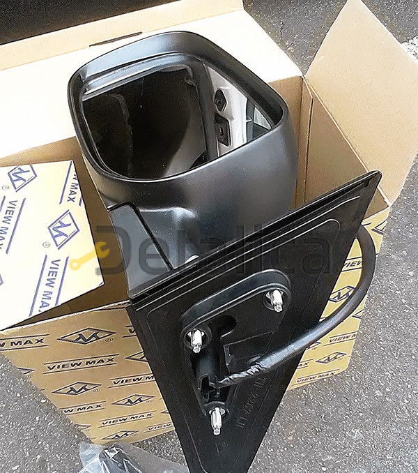 Зеркало левое электрическое с подогревом для Тойота Камри от 2006 (Тайвань) convex грунт 