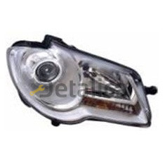 Фара правая под корректор с регулятором мотора для Фольксваген Туран 2006-2010 (Depo)
