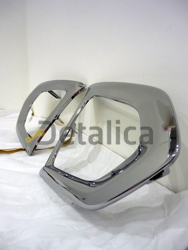 Хромированная рамка в передний бампер Ниссан Патрол 62