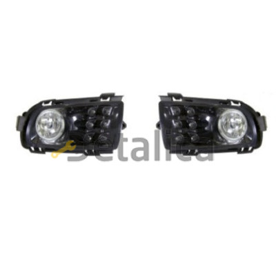 Фара противотуманная левая+правая комплект с решеткой бампера для мазда 6 от 2005-2007