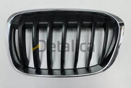 BMW F48 решетка радиатора лев хром черн (Тайвань)