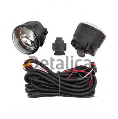 Фара противотуманная левая+ правая комплект проводка кнопка для Ниссан Кашкай J11E