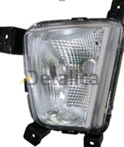 Фара противотуманная левая DRL (ходовые огни) {12В/16ВТ} для Хендай Creta (DEPO)