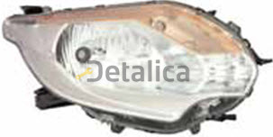 Фара Митсубиси L200 15- правая под корректор, внутри хром (DEPO)
