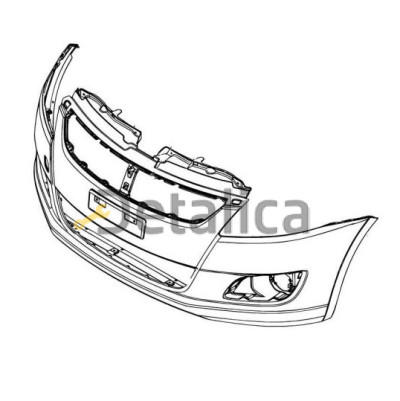 Бампер передний для Сузуки Свифт 4