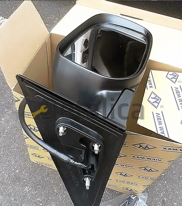 Зеркало правое электрическое с подогревом для Тойота Камри от 2006 (Тайвань) convex грунт 