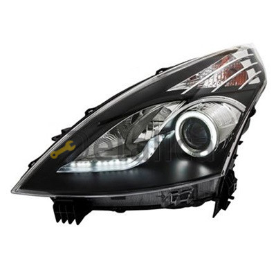 Фары для Ниссан Теана J32 тюнинг комплект Eagle Eyes внутри чёрная