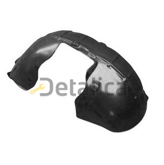Подкрылок переднего крыла левый задняя часть для Шкода Октавия А5 от 2005 (Китай)