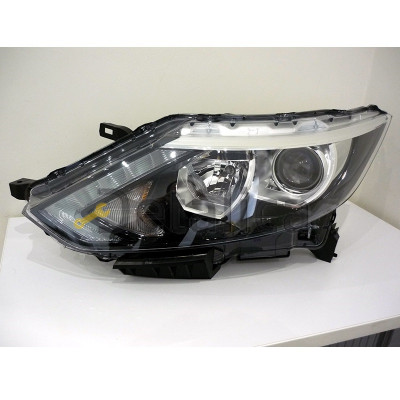 Фара передняя левая для Ниссан Кашкай J11 оригинал галоген диодная