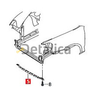 Поперечина траверс для Ауди Q7 API