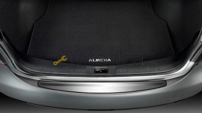 Коврик в багажник для Ниссан Альмера Г15 текстильный оригинал Коврик в багажник для Ниссан Альмера Г15 текстильный оригинал