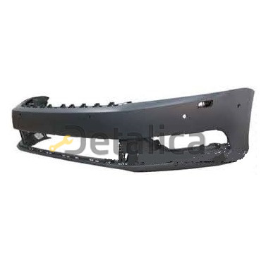 Бампер передний с отверстиями под омыватели фар с отверстиями под датчики  грунт для Фольксваген Гольф 7 от 2012 (Тайвань)